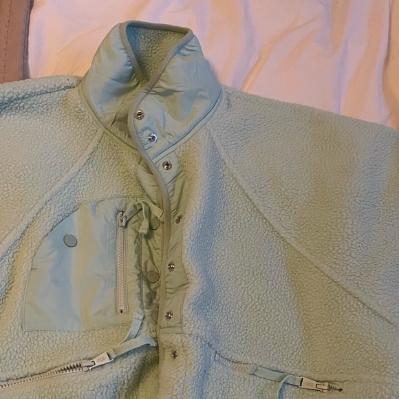 Free People Hit the Slopes Fleece Jacket M - Picture 8 of 9